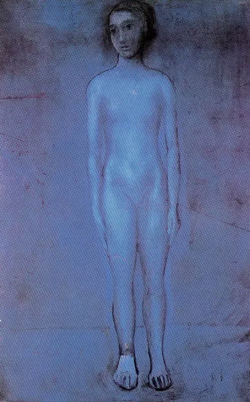 Giovane nuda in piedi, 1904